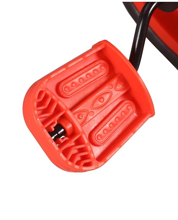 Babyhug Disney Mickey Kids Tricycle with Parental Push Handle- Red & Black| Antislip Pedals| Puncture Proof Wheels| Easy Assembling| Foldable Footrest| Toy for 2 to 5 year| Gifting Option