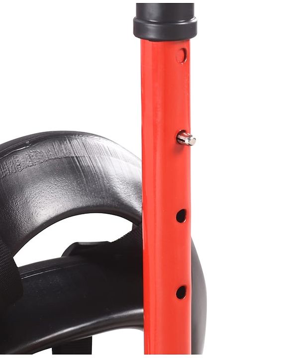Babyhug Disney Mickey Kids Tricycle with Parental Push Handle- Red & Black| Antislip Pedals| Puncture Proof Wheels| Easy Assembling| Foldable Footrest| Toy for 2 to 5 year| Gifting Option