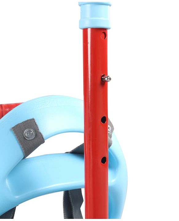 Babyhug Disney Mickey Kids Tricycle with Parental Push Handle- Red & Black| Antislip Pedals| Puncture Proof Wheels| Easy Assembling| Foldable Footrest| Toy for 2 to 5 year| Gifting Option