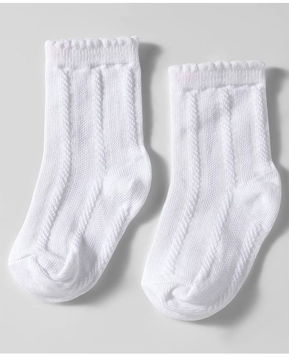 Cute Walk by Babyhug Knit Ankle Length Anti Bacterial Socks with Cable Knit Design Pack of 3 - Dark Pink White & Pink