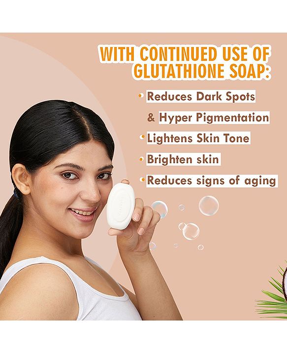 glamveda glutathione soap Pack of 3 -225g Online in India, Buy at Best Price from 21018839 GLAMVEDA Glutathione Skin Brightening Combo|Facewash,Soap,Serum