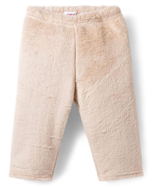 Babyhug Cotton Knit Full Sleeves Night Suit With Animal Applique - Peach