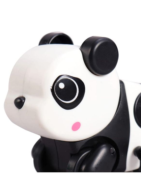 Babyhug Fawn & Panda Zoo Zoomers Adventure Duo Wind-Up Toy - Pack of 2| Fun and Interactive| Encourages Crawling| No Batteries Needed| BIS Certified| Toy for 18+ months| Safe, Durable & Engaging