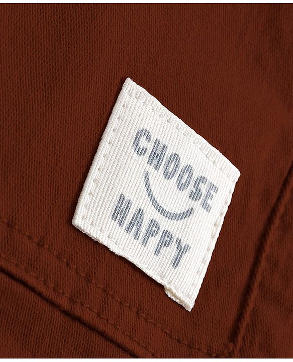 Babyhug Twill Woven Full Length Solid Color Joggers with Stretch - Grey