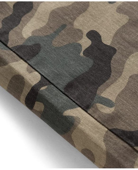 Babyhug Cotton Woven Full Length Trouser Pant With Camouflage Design - Multicolour