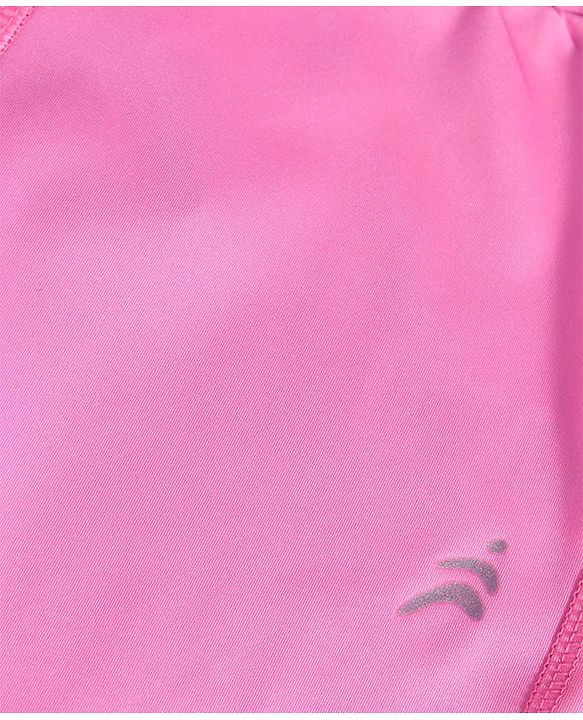 Pine Active Knit Full Length Printed Super Stretch Leggings With Ombre Print- Pink & Light Blue