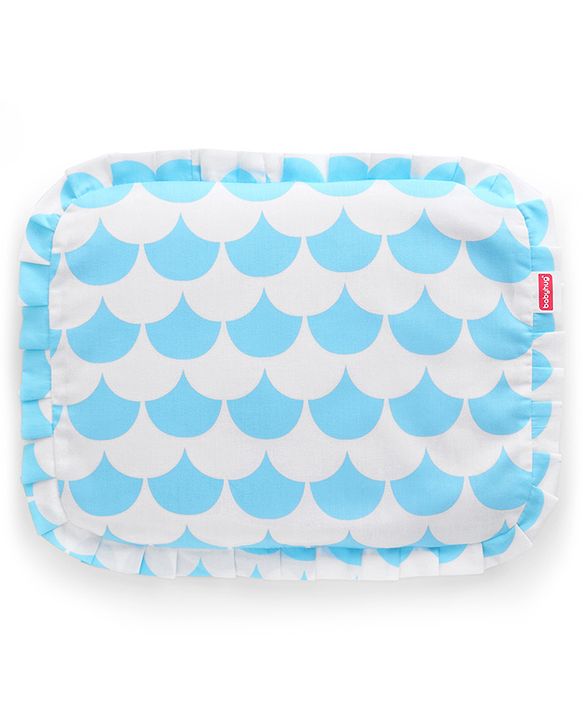 Babyhug Head Shaping Rai Pillow with Extra Cover Aeroplane Theme  White| 1 Kg Mustard Seeds| Cotton Cover| Natural Warming Property|Prevents Cold & Flat Head Syndrome| NewBorn Neck & Shoulder Support