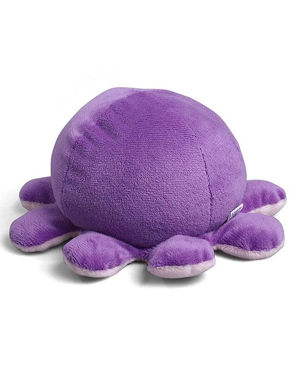 Babyhug Octopus Plush Reversible Soft Toy - 12cm| Toddler Gifting for Boys & Girls| Stuffed Animal| Baby Safe| Cuddle & Travel Partner| Super Soft Fabric