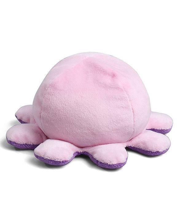 Babyhug Octopus Plush Reversible Soft Toy - 12cm| Toddler Gifting for Boys & Girls| Stuffed Animal| Baby Safe| Cuddle & Travel Partner| Super Soft Fabric