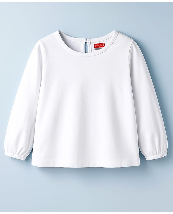 Babyhug Cotton Woven Frock & Full Sleeves Inner Tee With Animal & Heart Embroidery - Brown & White