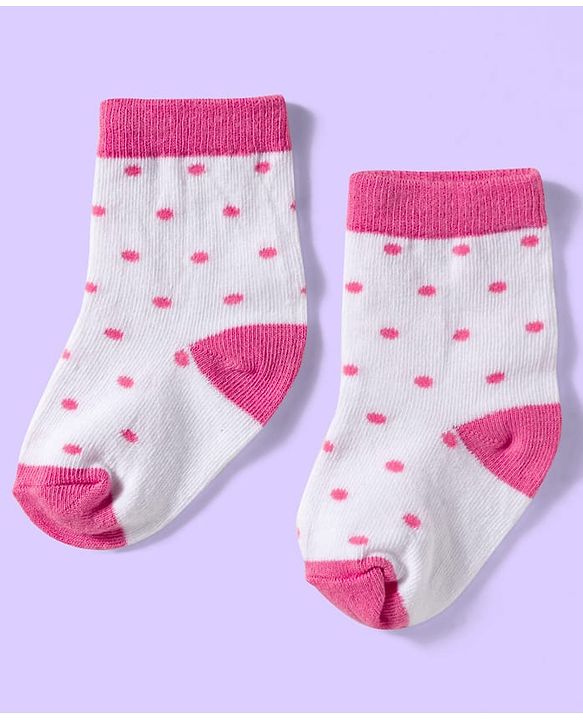 Cute Walk by Babyhug Ankle Length Antibacterial Socks With Stripes Pack Of 3 - Light Blue & White