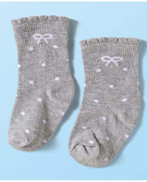 Cute Walk by Babyhug Ankle Length Antibacterial Socks With Stripes Pack Of 3 - Dark Pink & White