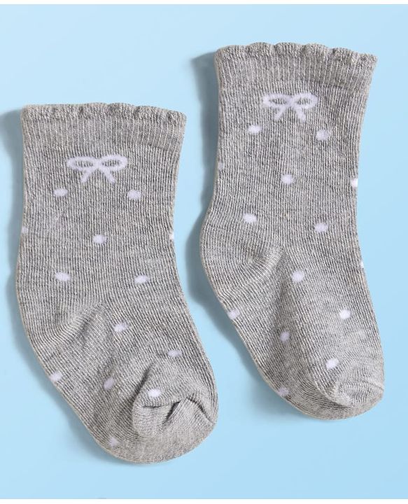 Cute Walk by Babyhug Ankle Length Antibacterial Socks With Stripes Pack Of 3 - Dark Pink & White