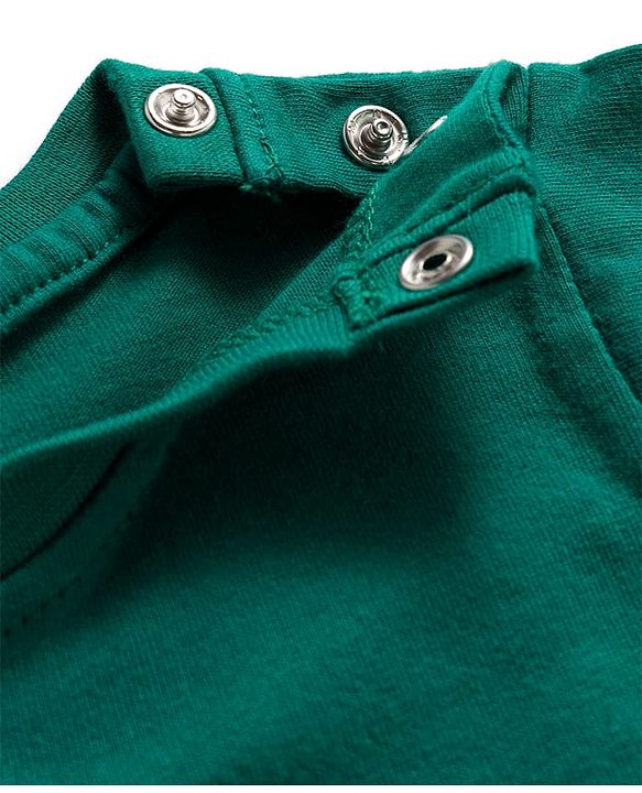 Babyhug Cotton Knit Full Sleeves Night Suit With Penguin Print - Green