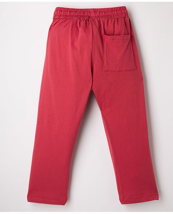 Pine Kids Single Jersey Knit Full Sleeves Night suit With Star War Graphics - Maroon