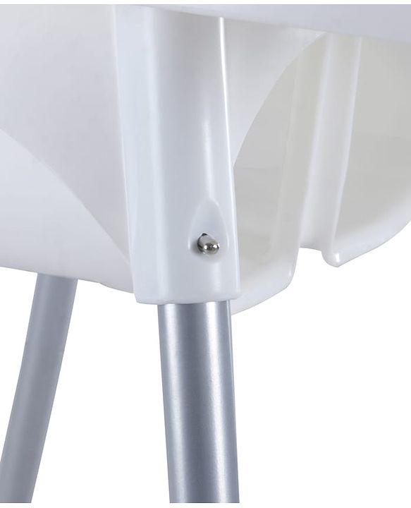Babyhug Multi-functional Highchair & Convertible Feeding Chair | Removable Feeding Tray| Adjustable Footrest| Safety Harness| Anti-skid Base| Easy Assembly| Easy Cleaning| 6 Months to 3 Years - Blue