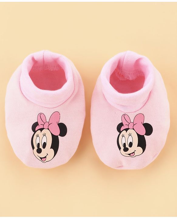 Babyhug Disney Cotton Baby Clothing Gift Set with Minnie & Daisy Print - Pink