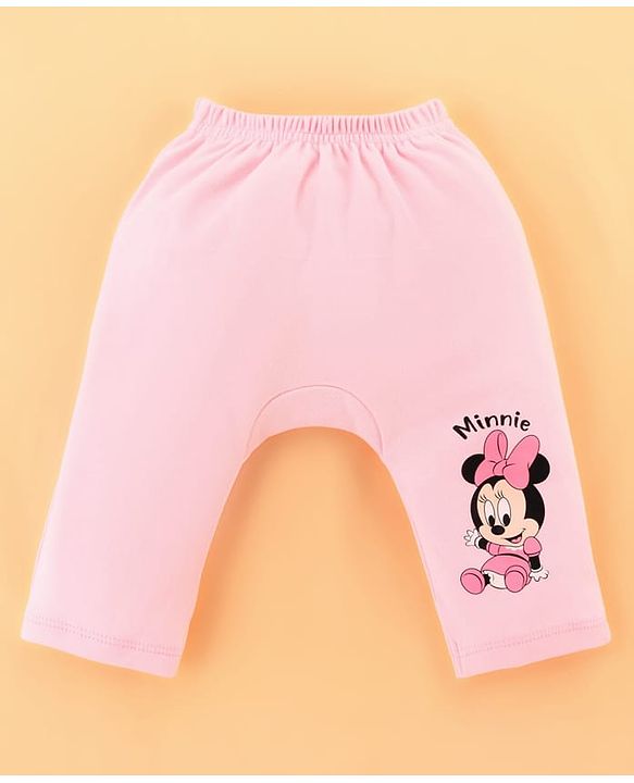 Babyhug Disney Cotton Baby Clothing Gift Set with Minnie & Daisy Print - Pink