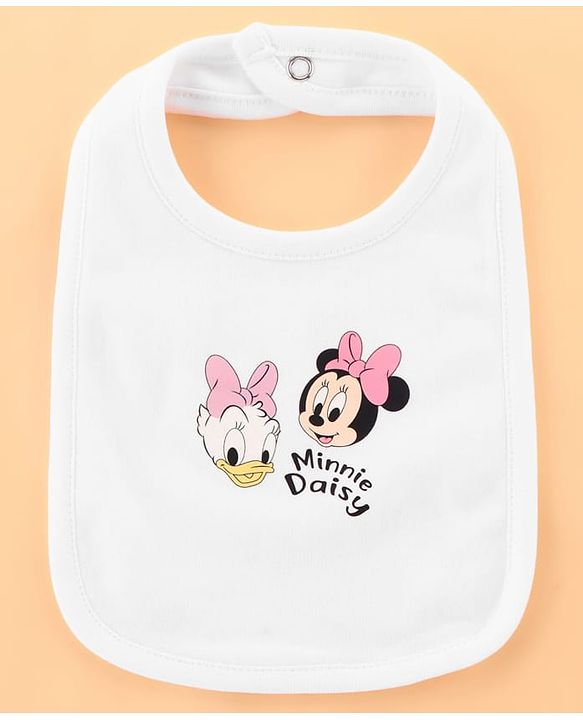 Babyhug Disney Cotton Baby Clothing Gift Set with Minnie & Daisy Print - Pink