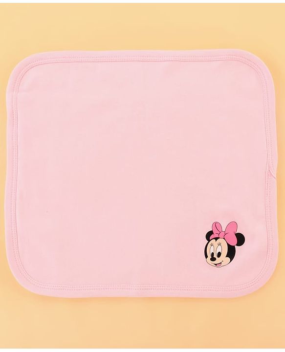 Babyhug Disney Cotton Baby Clothing Gift Set with Minnie & Daisy Print - Pink