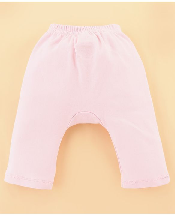 Babyhug Disney Cotton Baby Clothing Gift Set with Minnie & Daisy Print - Pink