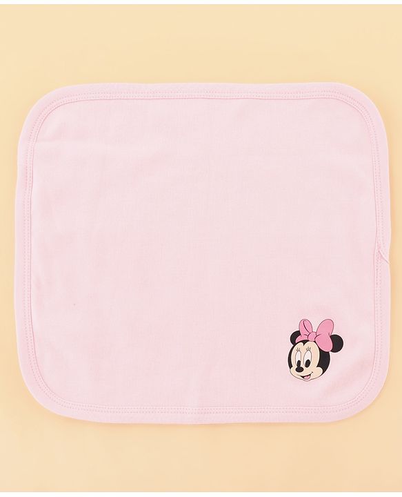 Babyhug Disney Cotton Baby Clothing Gift Set with Minnie & Daisy Print - Pink