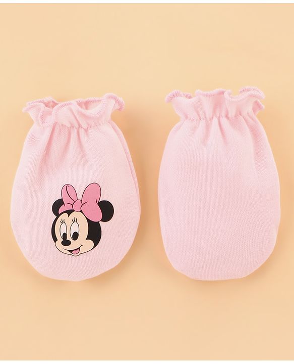 Babyhug Disney Cotton Baby Clothing Gift Set with Minnie & Daisy Print - Pink