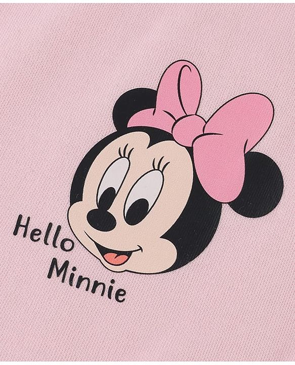 Babyhug Disney Interlock Cotton Baby Clothing Gift Set with Minnie Graphic - Pink