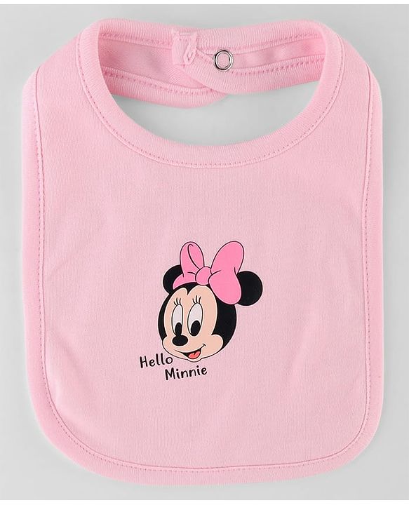 Babyhug Disney Interlock Cotton Baby Clothing Gift Set with Minnie Graphic - Pink