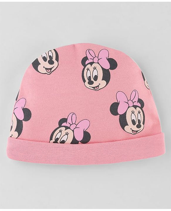Babyhug Disney Interlock Cotton Baby Clothing Gift Set with Minnie Graphic - Pink