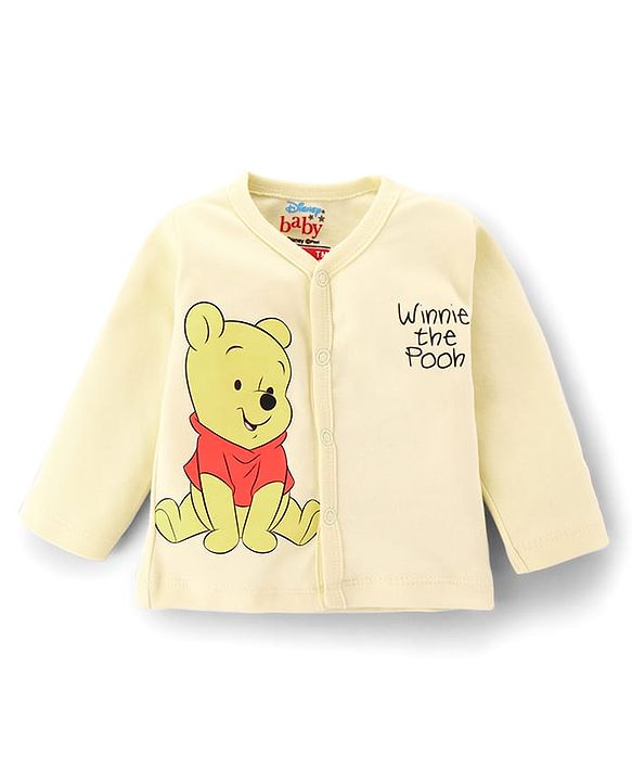 Babyhug Disney Cotton Baby Clothing Gift Set With Winnie the Pooh Graphic - Yellow