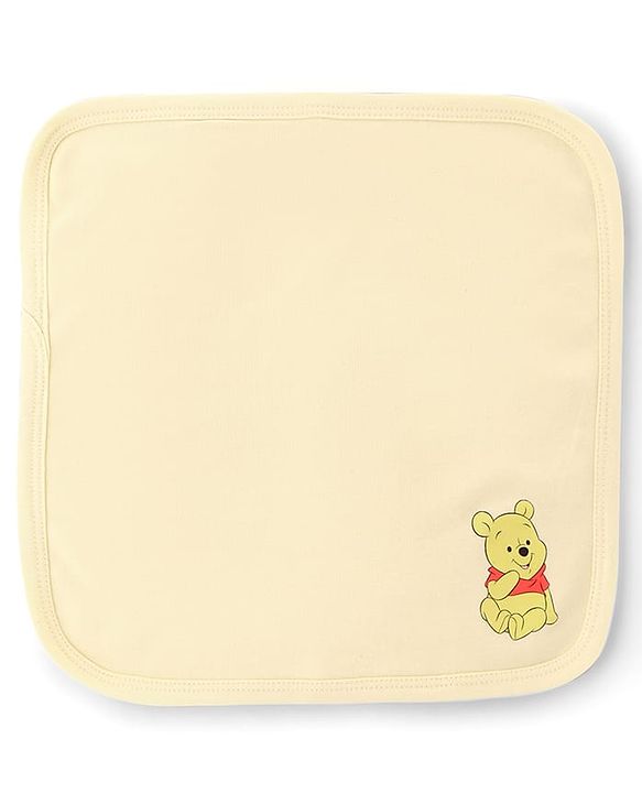 Babyhug Disney Cotton Baby Clothing Gift Set With Winnie the Pooh Graphic - Yellow