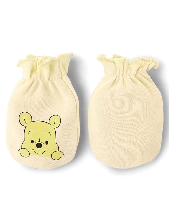 Babyhug Disney Cotton Baby Clothing Gift Set With Winnie the Pooh Graphic - Yellow