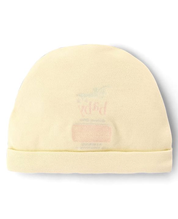Babyhug Disney Cotton Baby Clothing Gift Set With Winnie the Pooh Graphic - Yellow