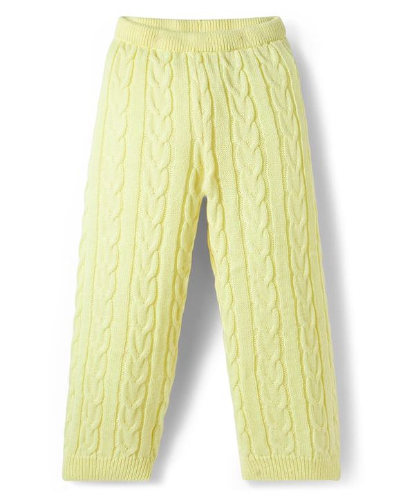 Winter Wear Sweater cable Knit  top & Pant Co-ord Set