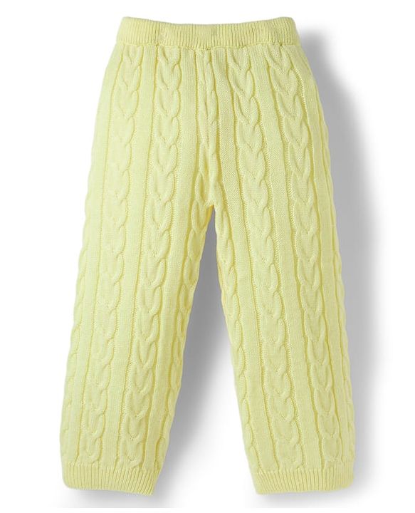 Winter Wear Sweater cable Knit  top & Pant Co-ord Set