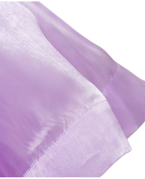 Babyhug Woven Sleeveless Party Dress with Headband  Sequin Detailing & Bow Applique - Lavender