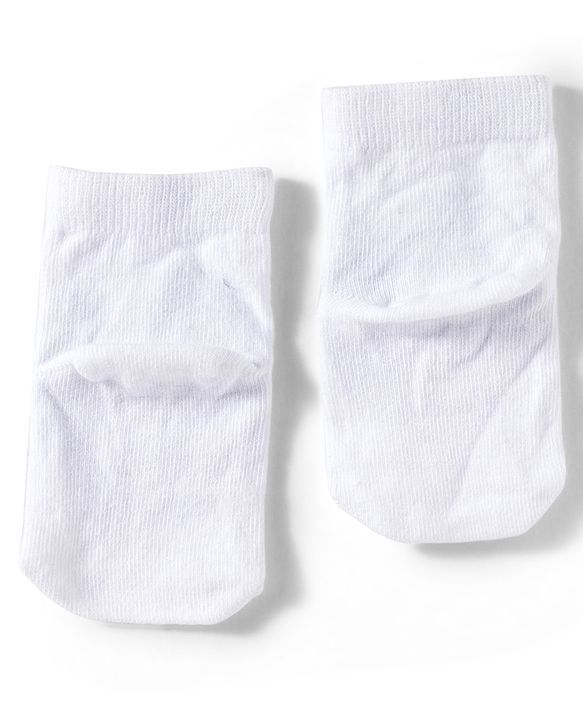 Cute Walk by Babyhug Disney Knit Ankle Length Antibacterial Socks With Mickey Mouse and Friends Graphic Pack of 3 - Yellow & Black