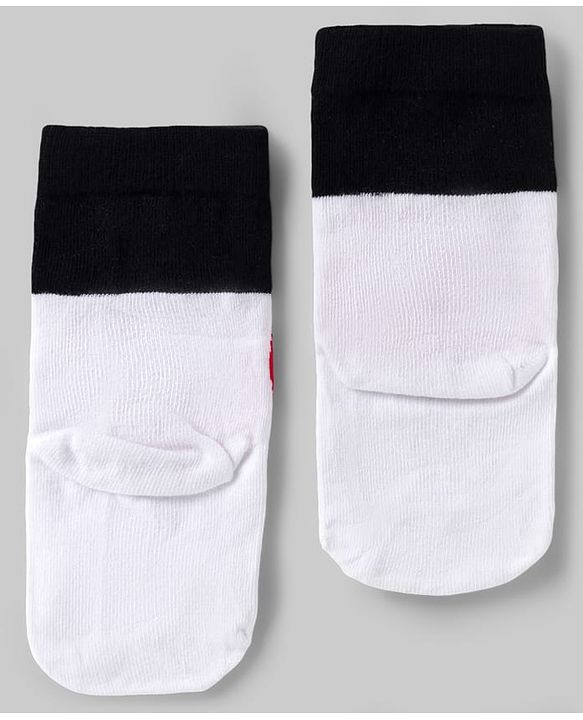 Pine Kids Marvel Knit Ankle Length Antibacterial Socks with Avengers Graphic Pack of 5 - White Yellow & B Lue
