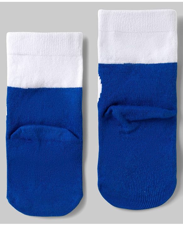 Pine Kids Marvel Knit Ankle Length Antibacterial Socks with Avengers Graphic Pack of 5 - White Yellow & B Lue