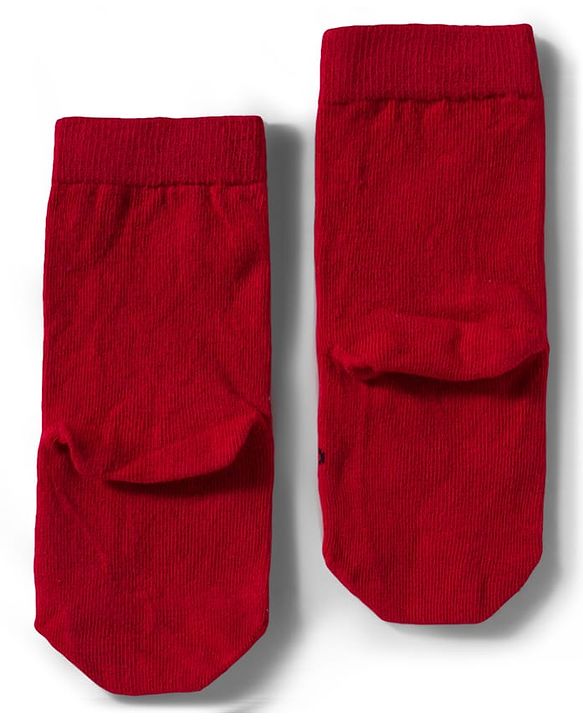 Pine Kids Disney Knit Ankle Length Antibacterial Socks with Mickey Mouse Graphic Pack of 5 - Grey Red & White