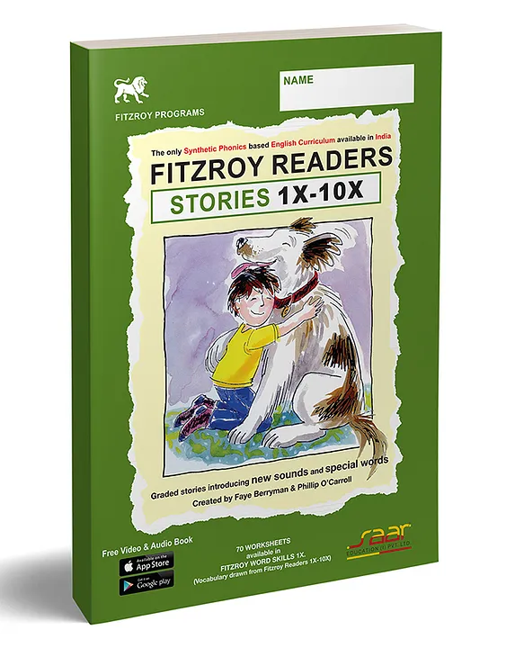 Buy Fitzroy Readers Stories Book 1x-10x Synthetic Phonics-Based
