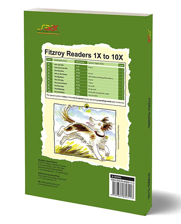 Buy Fitzroy Readers Stories Book 1x-10x Synthetic Phonics-Based