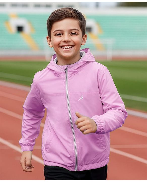 Pine Active Knit Full Sleeve Ultra Comfort Lightweight Windbreaker Athleisure Hooded Jacket - Black