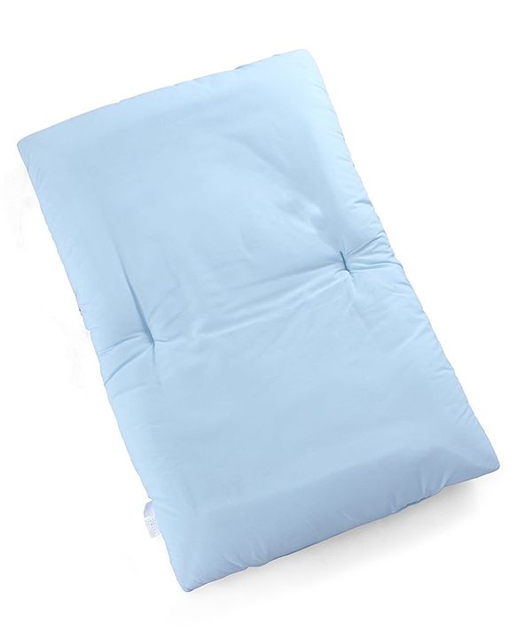 Babyhug 100% Cotton Gadda Bedding Set Cute Car Print - Sea Green| Soft & Breathable Cotton Shell| Mattress with Pillow & 2 Bolsters| Gentle Cushioned Support| Gifting Option for 0to12 Months