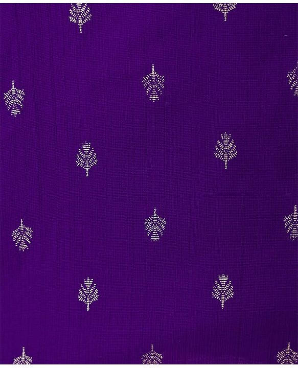 Babyhug Woven Full Sleeves  Foil Printed Kurta Pajama Set- Purple