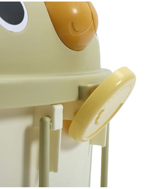 Babyhug Multipurpose Storage Box with Wheels for Kids Animal Theme Pastel Green| Toy Storage Organizer with Pull Along Handle| Clip Lock Lid| Use as Ride-On & Building Block Tray| Kids Room Storage