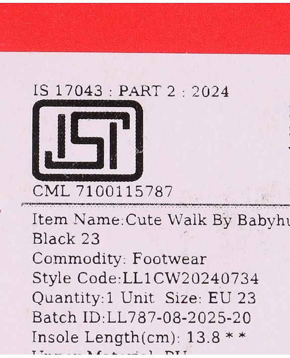 Cute Walk by Babyhug Velcro Closure Solid Oxford Shoes - Tan