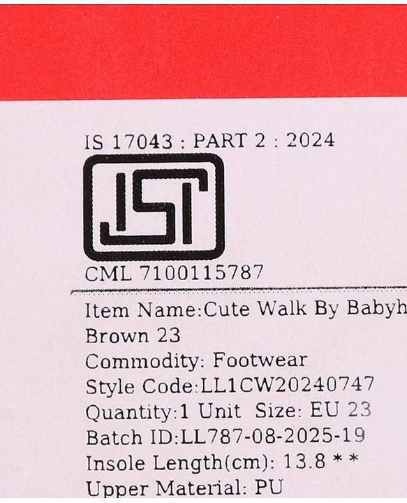 Cute Walk by Babyhug Slip On Solid Loafers - Beige