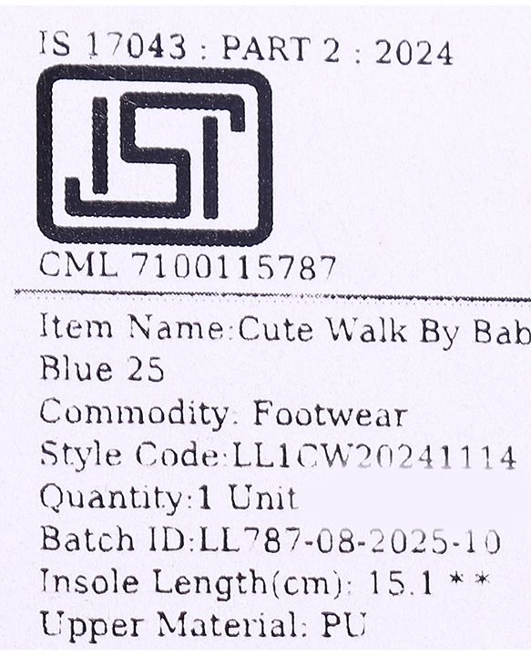 Cute Walk by Babyhug Slip on Party Wear Loafer - Brown